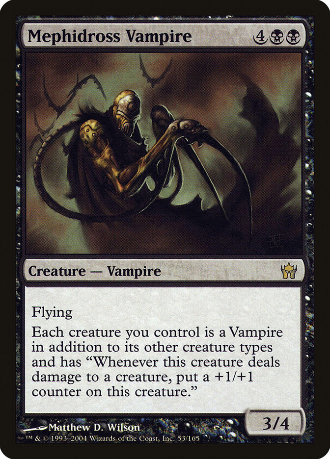 Magic: The Gathering - Mephidross Vampire - 5th Dawn