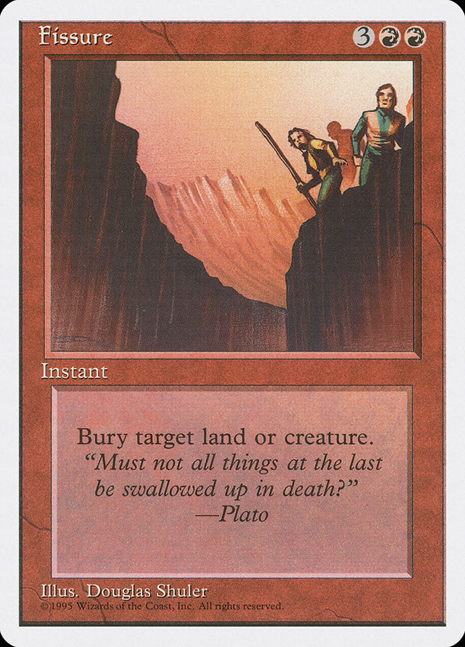 Magic: The Gathering - Fissure - Fourth Edition