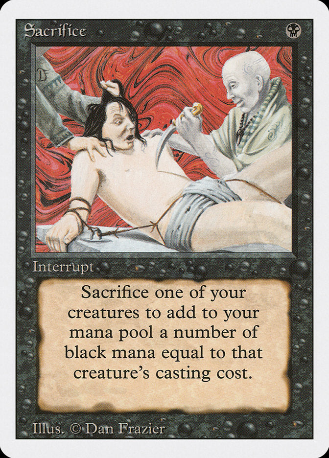 Magic: The Gathering - Sacrifice - Revised