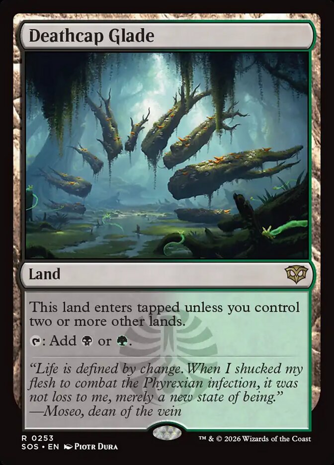 MTG - Deathcap Glade - Secrets of Strixhaven (SOS)