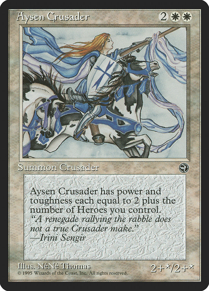 Magic: The Gathering - Aysen Crusader - Homelands