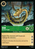 Lorcana - Kaa - Secretive Snake - Whispers in the Well