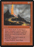 Magic: The Gathering - Lava Burst - Ice Age