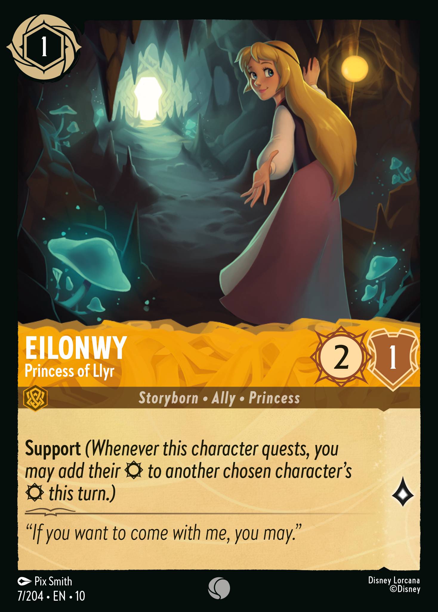 Lorcana - Eilonwy - Princess of Llyr - Whispers in the Well