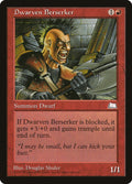 Magic: The Gathering - Dwarven Berserker - Weatherlight