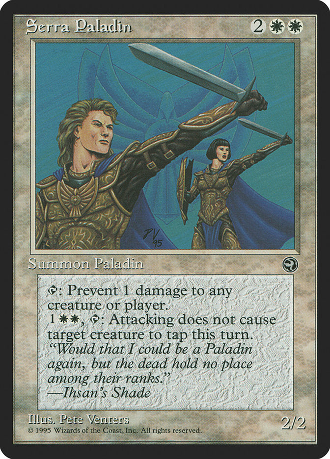 Magic: The Gathering - Serra Paladin - Homelands