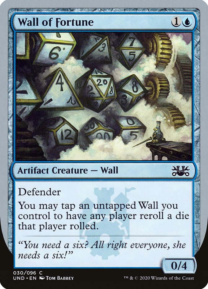 MTG - Wall of Fortune - Unsanctioned (SOS)