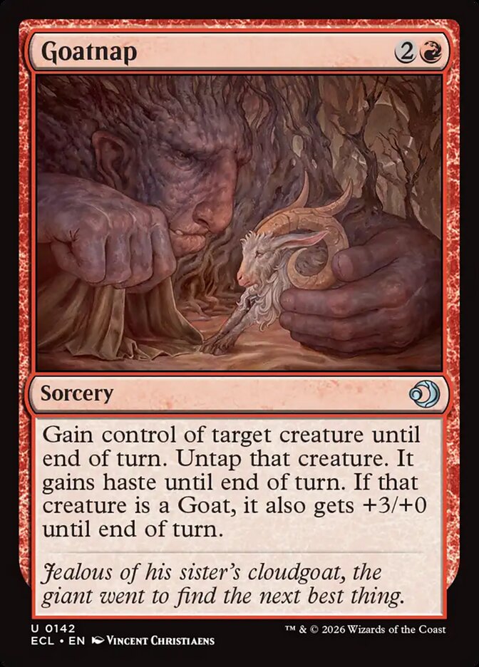 MTG - Goatnap - Lorwyn Eclipsed (SOS)