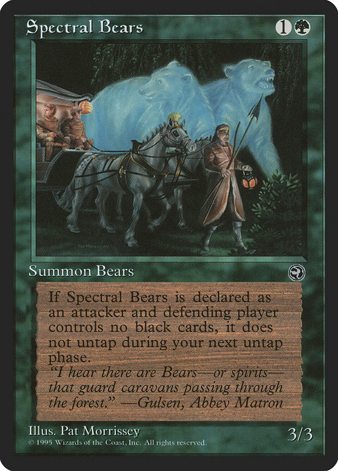 Magic: The Gathering - Spectral Bears - Homelands