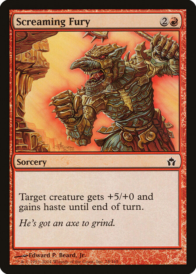 Magic: The Gathering - Screaming Fury - 5th Dawn