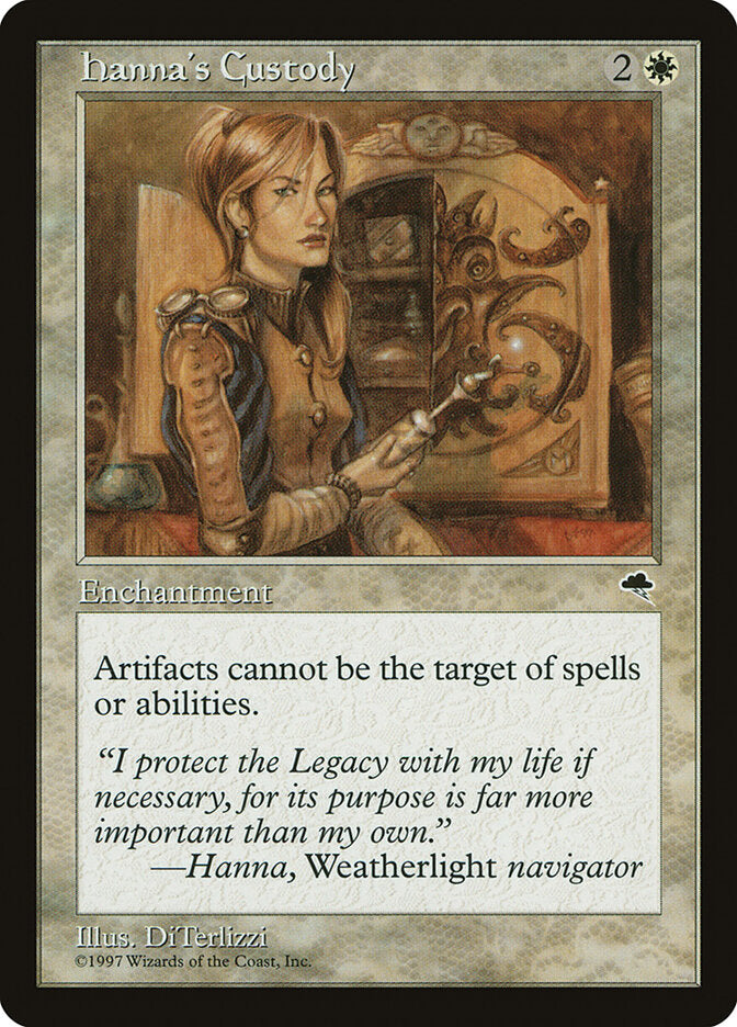 Magic: The Gathering - Hanna's Custody - Tempest