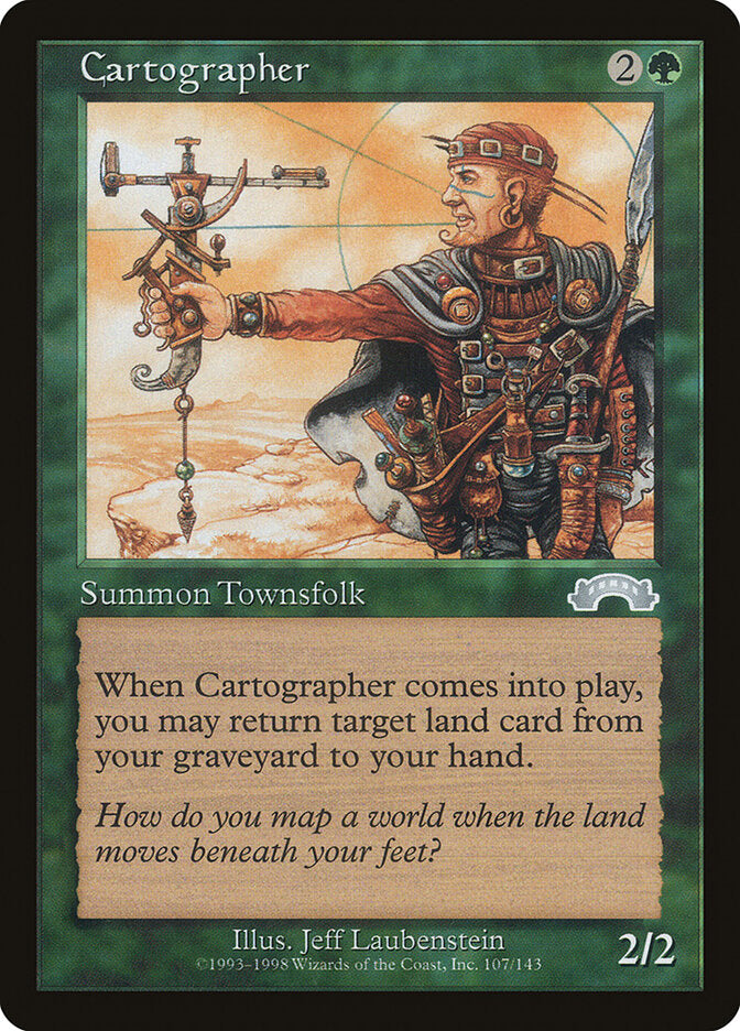Magic: The Gathering - Cartographer - Exodus