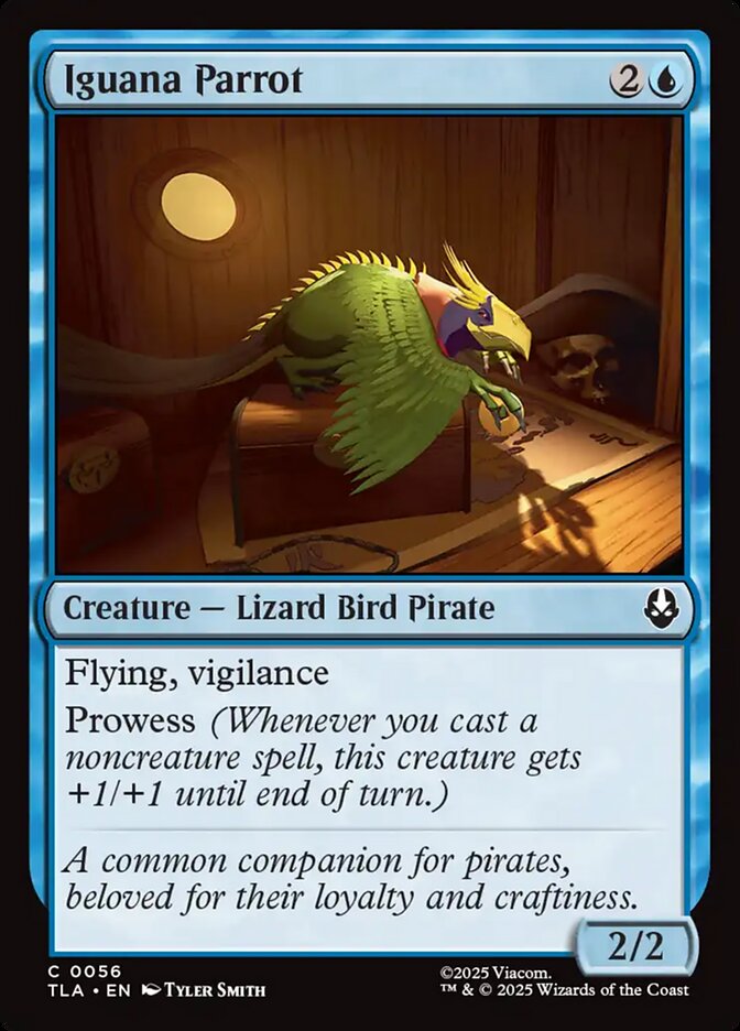 Magic: The Gathering - Iguana Parrot - Avatar: The Last Airbender