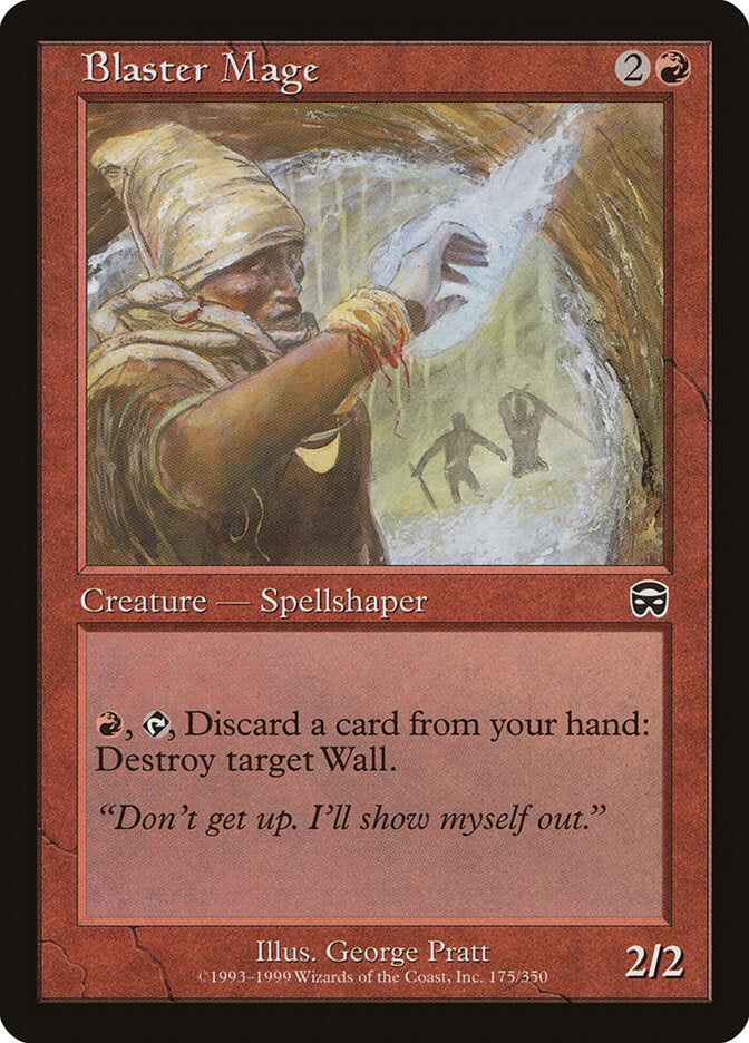 Magic: The Gathering - Blaster Mage - Mercadian Masques