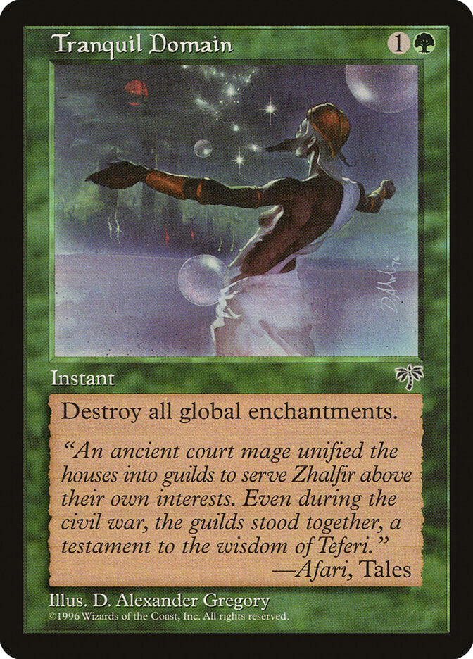 Magic: The Gathering - Tranquil Domain - Mirage