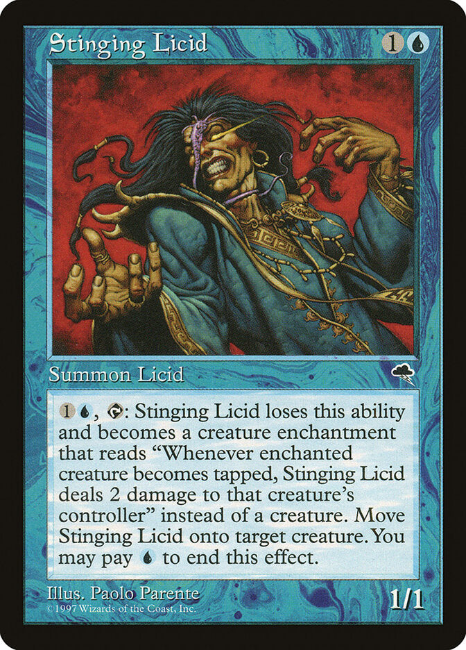 Magic: The Gathering - Stinging Licid - Tempest