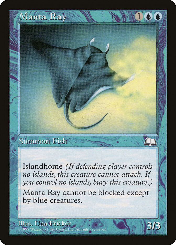 Magic: The Gathering - Manta Ray - Weatherlight