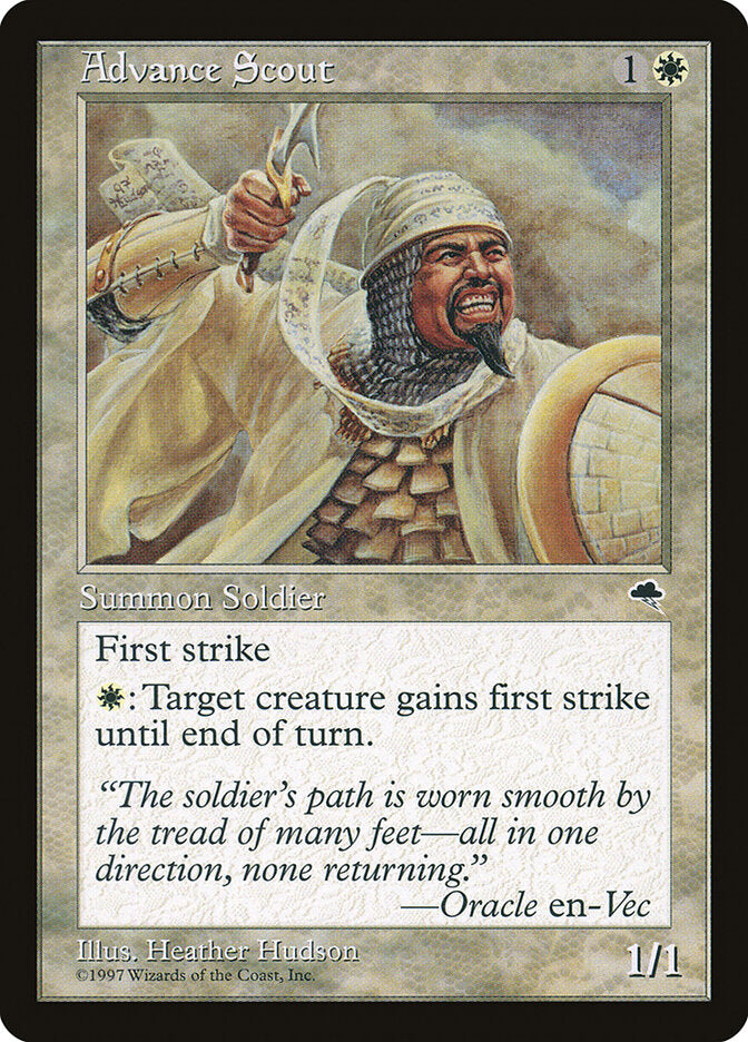 Magic: The Gathering - Advance Scout - Tempest