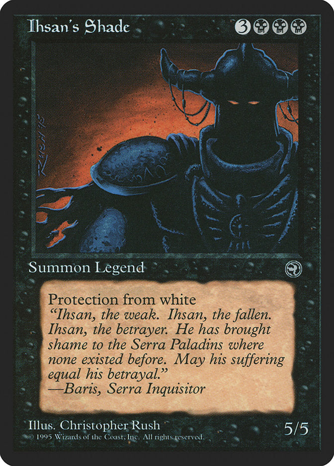 Magic: The Gathering - Ihsan's Shade - Homelands
