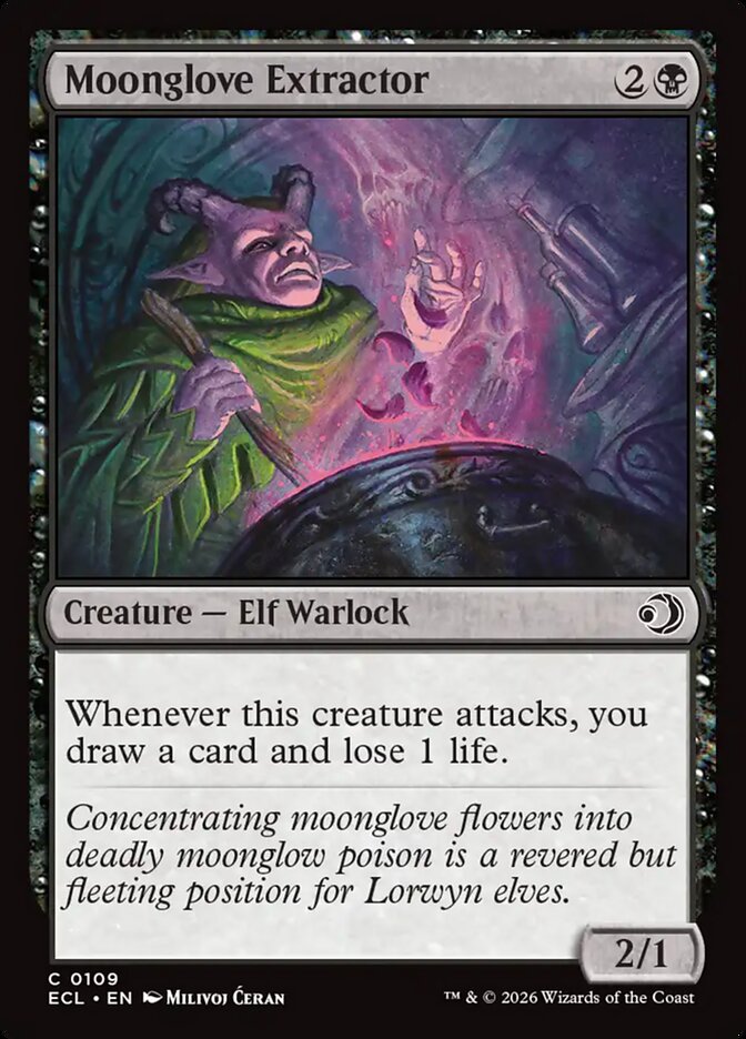 MTG - Moonglove Extractor - Lorwyn Eclipsed (SOS)