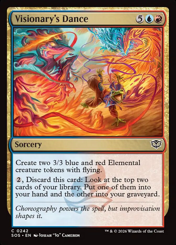 MTG - Visionary's Dance - Secrets of Strixhaven (SOS)