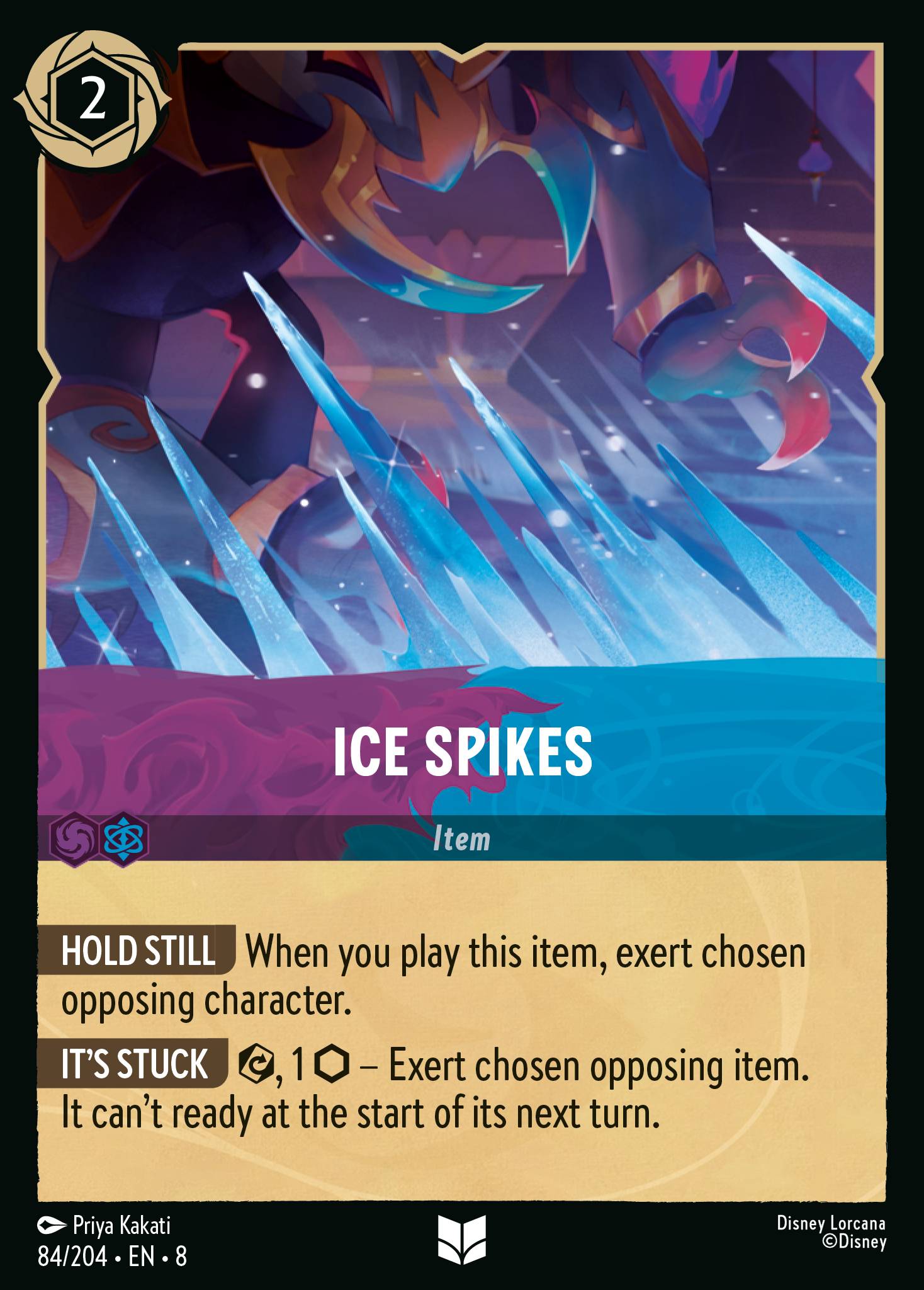 Lorcana - Ice Spikes - Reign of Jafar