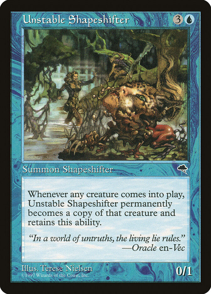 Magic: The Gathering - Unstable Shapeshifter - Tempest