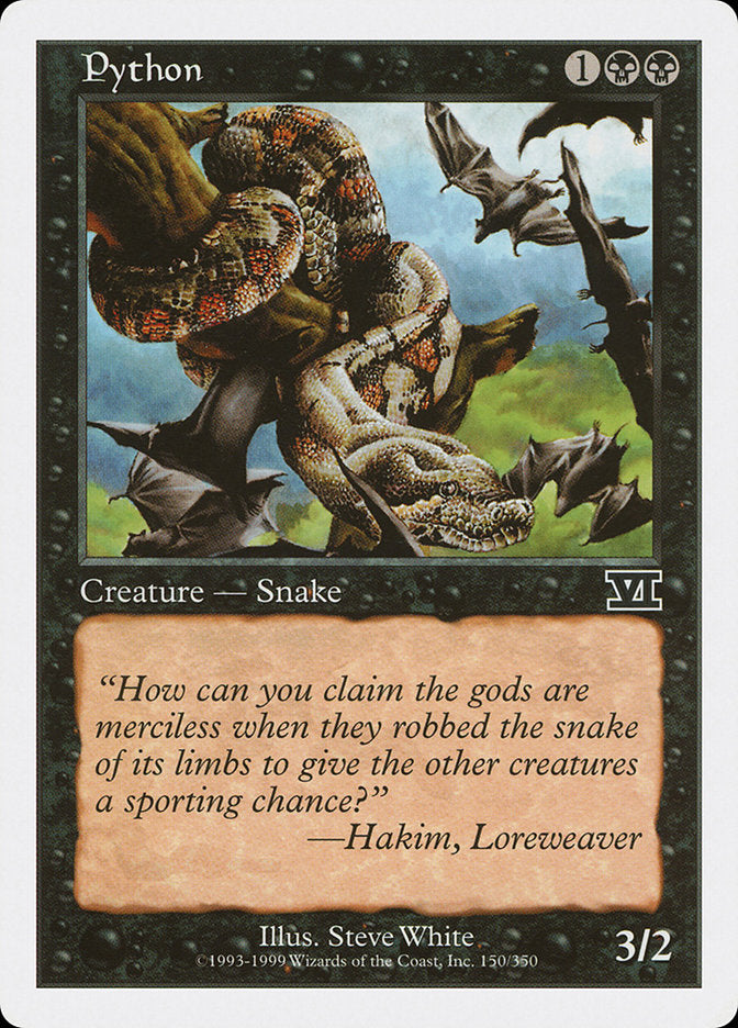 Magic: The Gathering - Python - Sixth Edition