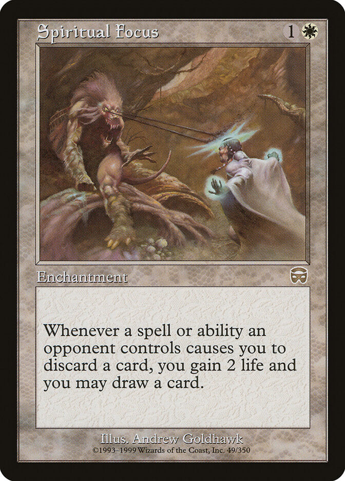 Magic: The Gathering - Spiritual Focus - Mercadian Masques
