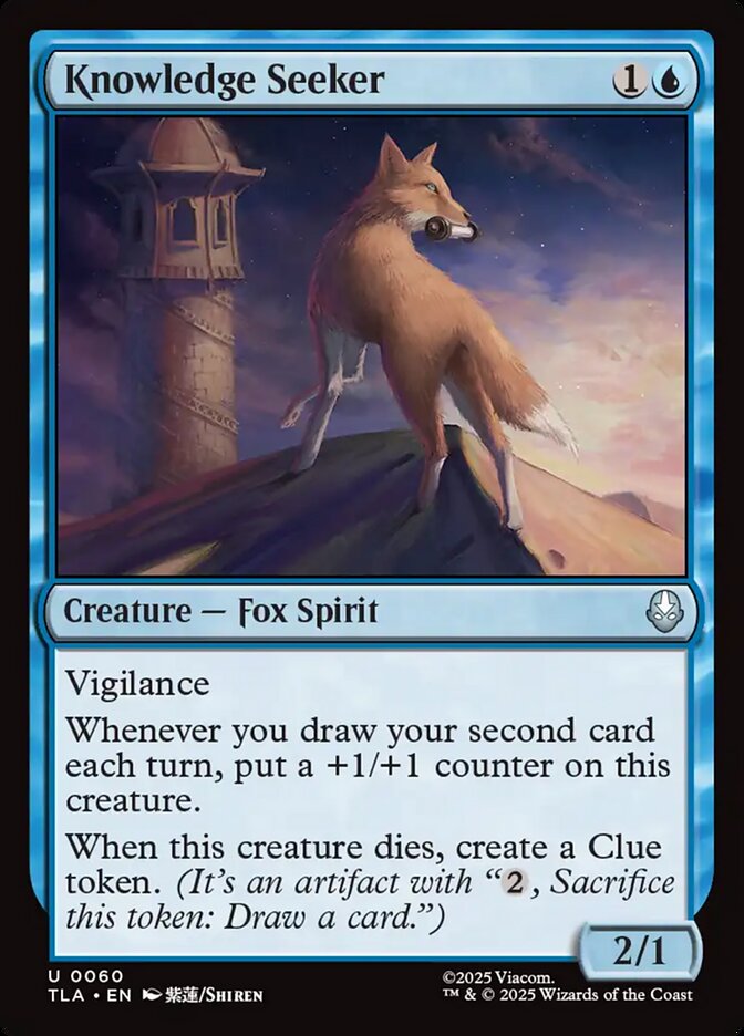 Magic: The Gathering - Knowledge Seeker - Avatar: The Last Airbender
