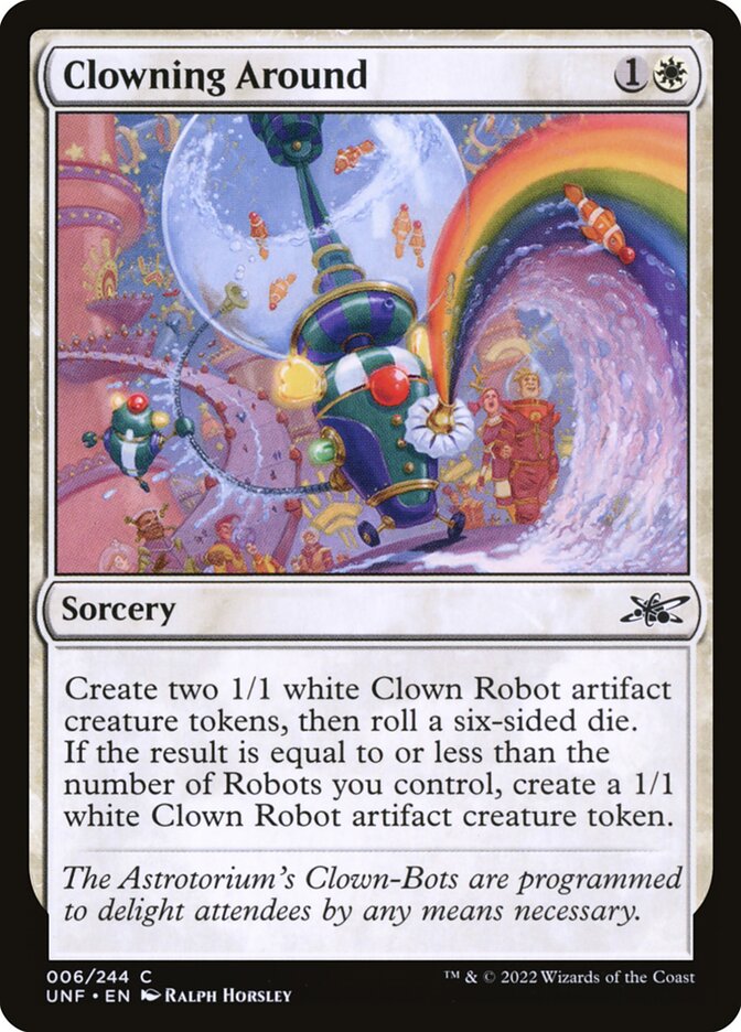MTG - Clowning Around - Unfinity (SOS)