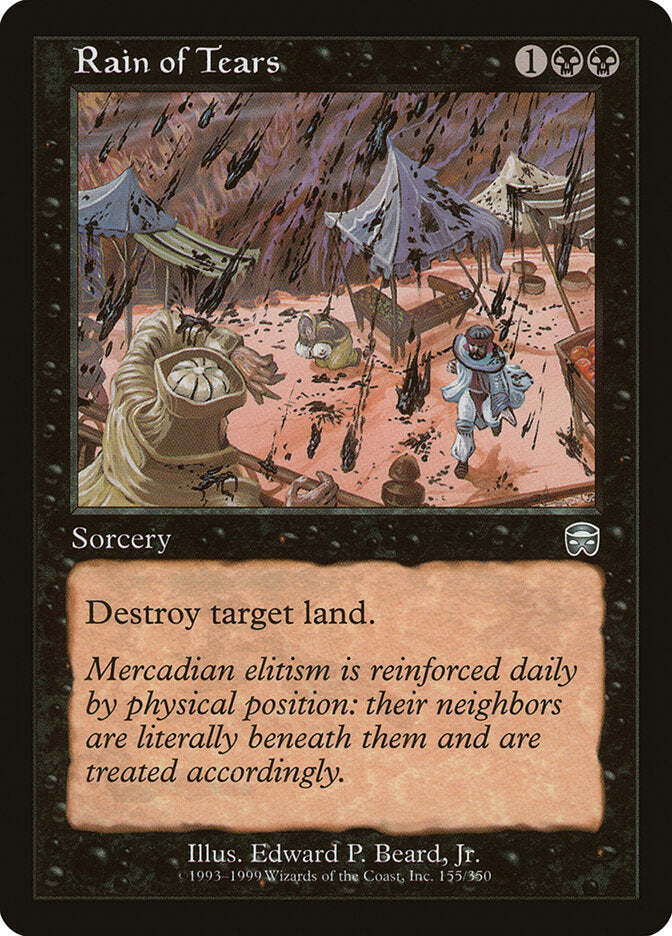 Magic: The Gathering - Rain of Tears - Mercadian Masques