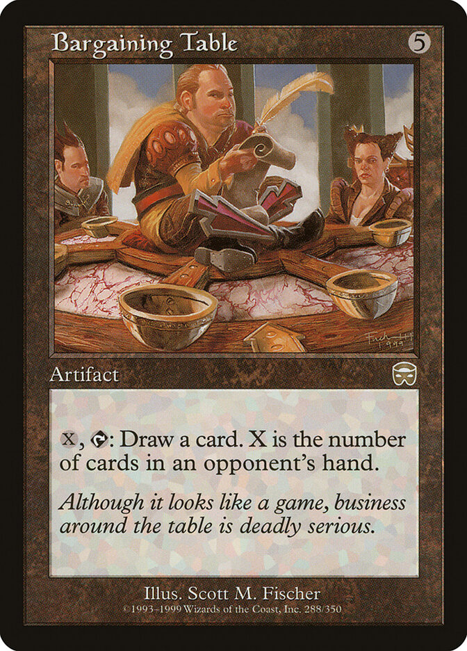 Magic: The Gathering - Bargaining Table - Mercadian Masques
