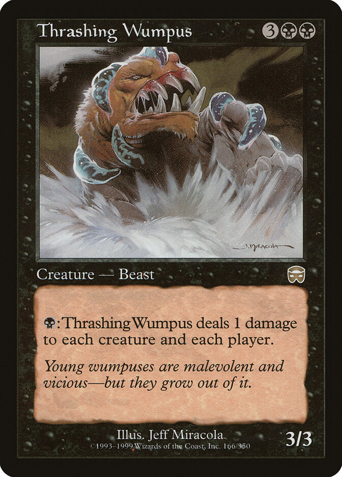 Magic: The Gathering - Thrashing Wumpus - Mercadian Masques