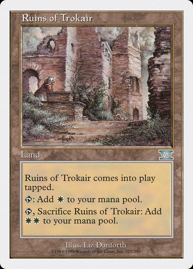 Magic: The Gathering - Ruins of Trokair - Sixth Edition