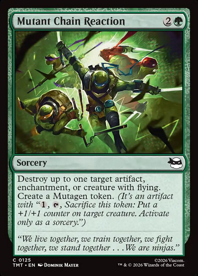 MTG - Mutant Chain Reaction - Teenage Mutant Ninja Turtles (SOS)