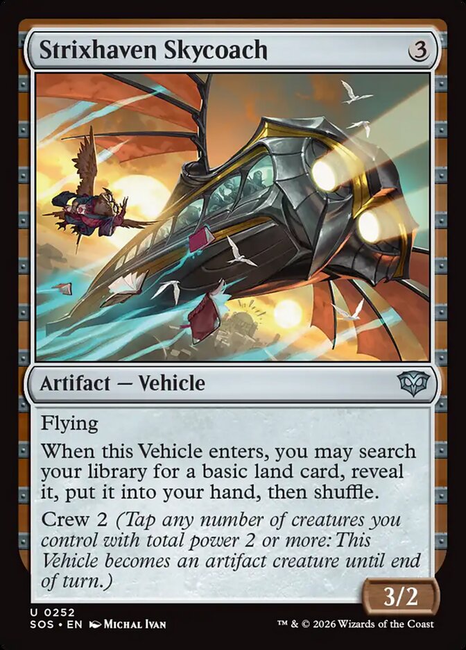 MTG - Strixhaven Skycoach - Secrets of Strixhaven (SOS)