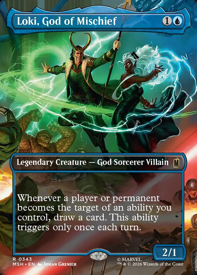 Magic: The Gathering - Loki, God of Mischief - Marvel Super Heroes