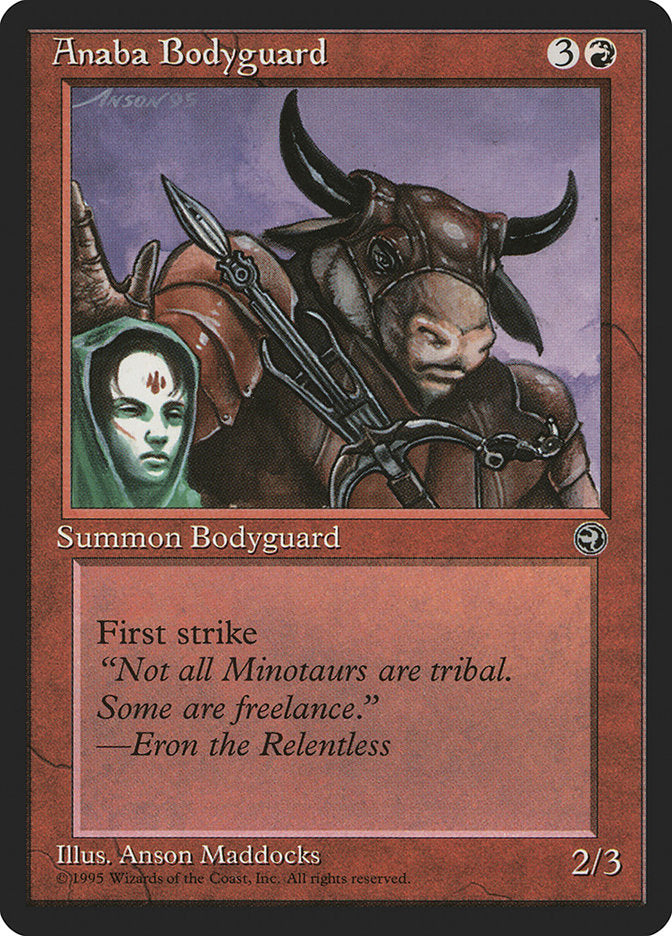 Magic: The Gathering - Anaba Bodyguard - Homelands