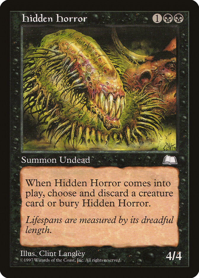 Magic: The Gathering - Hidden Horror - Weatherlight