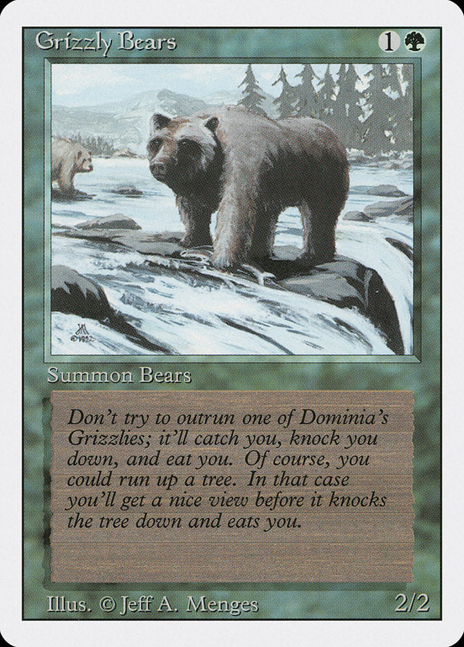 Magic: The Gathering - Grizzly Bears - Revised