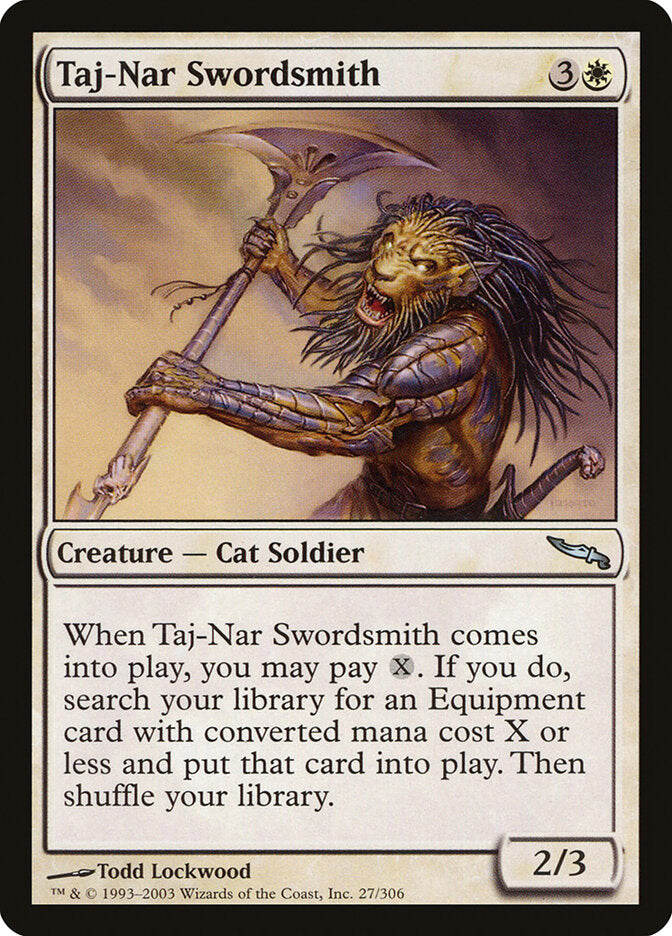 Magic: The Gathering - Taj-Nar Swordsmith - Mirrodin