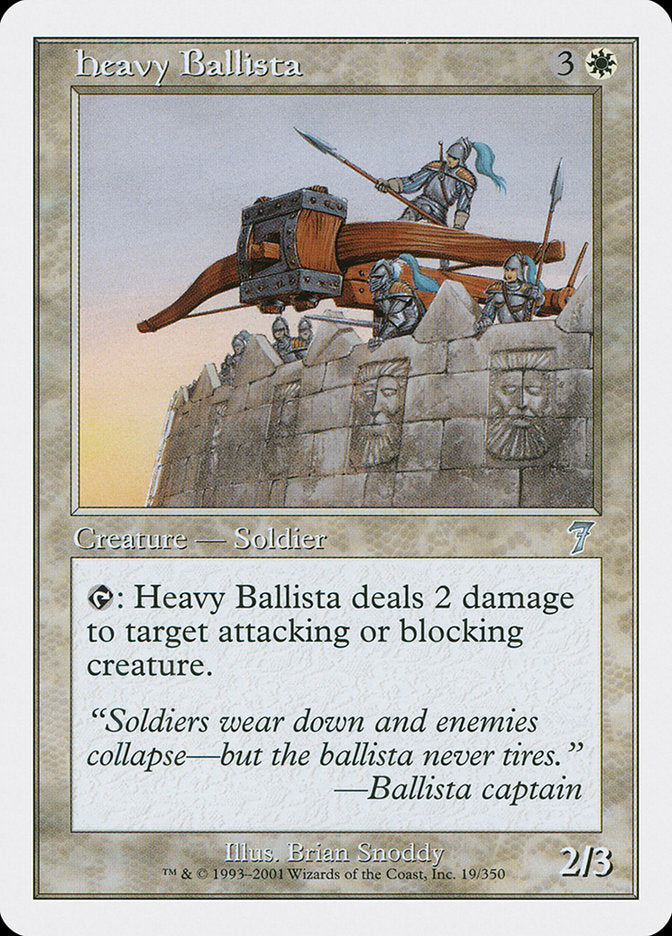 Magic: The Gathering - Heavy Ballista - Seventh Edition