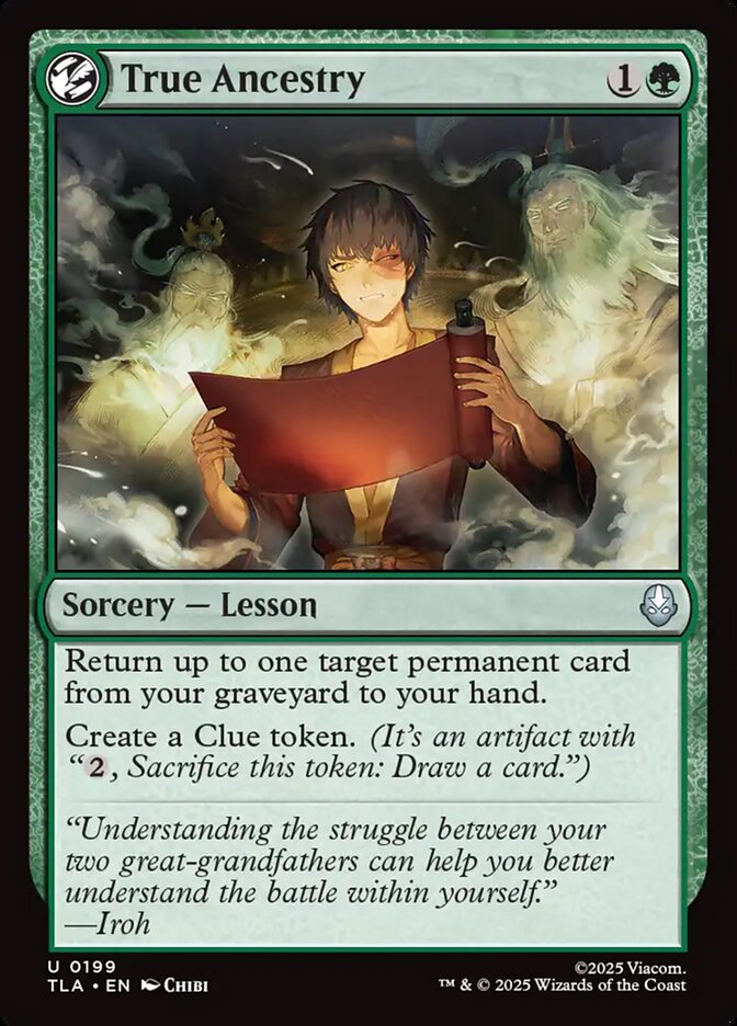 Magic: The Gathering - True Ancestry - Avatar: The Last Airbender