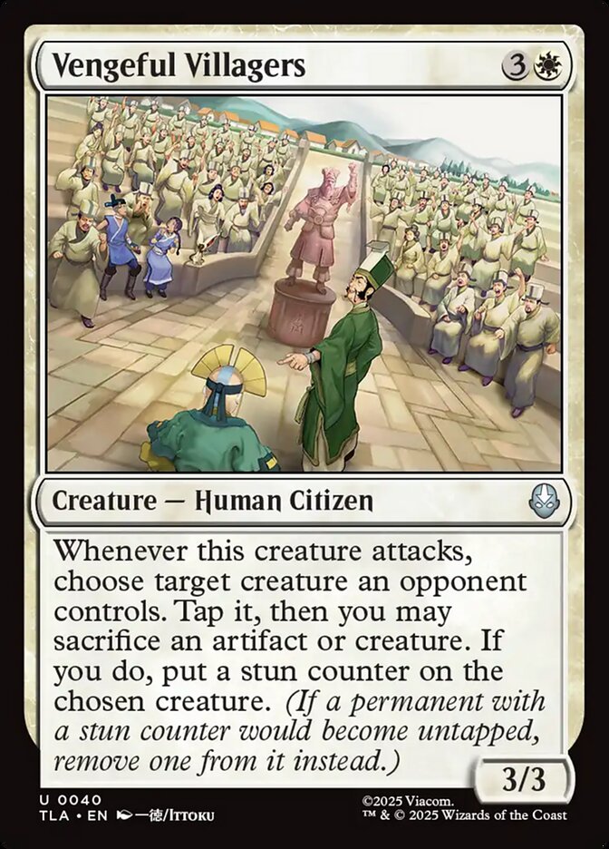 Magic: The Gathering - Vengeful Villagers - Avatar: The Last Airbender