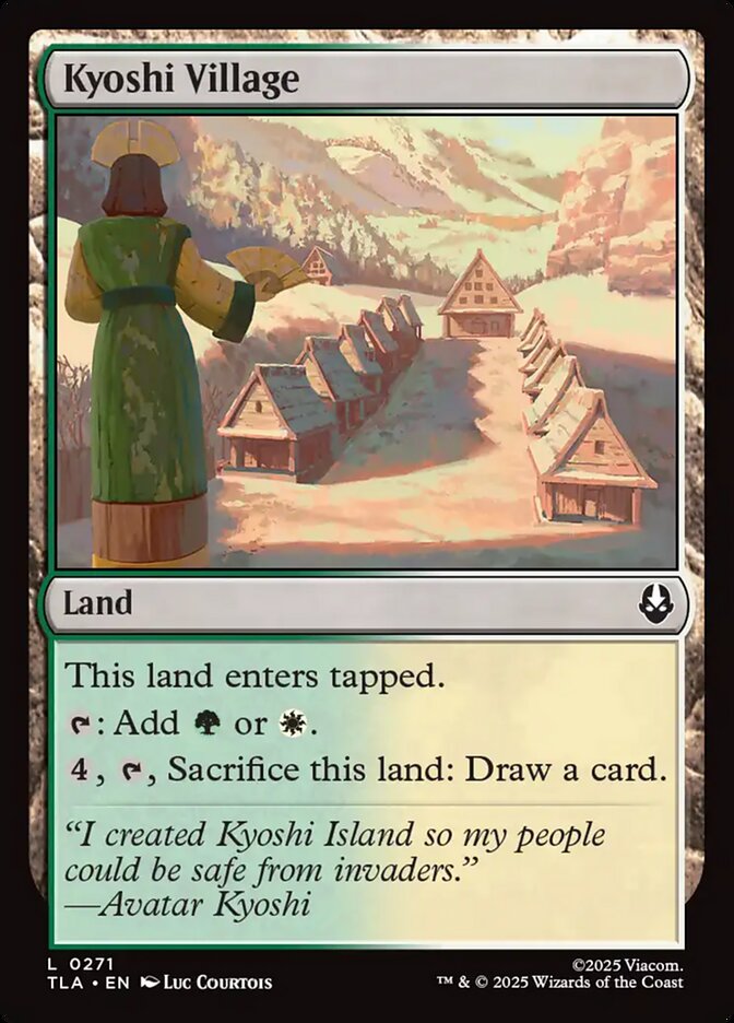 Magic: The Gathering - Kyoshi Village - Avatar: The Last Airbender