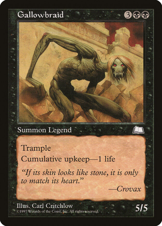 Magic: The Gathering - Gallowbraid - Weatherlight