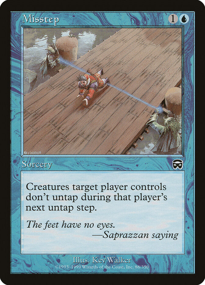 Magic: The Gathering - Misstep - Mercadian Masques