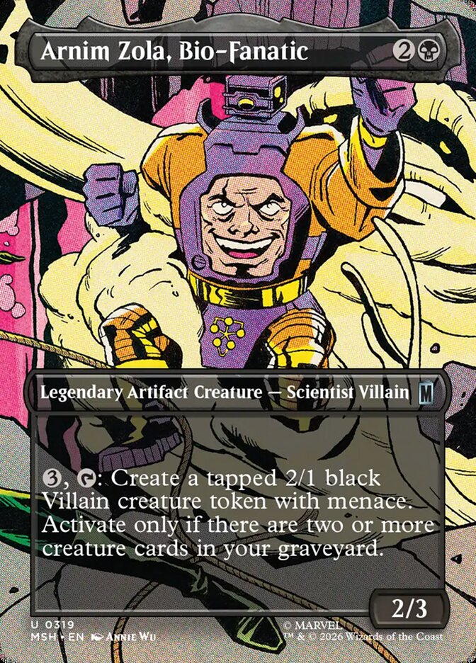 Magic: The Gathering - Arnim Zola, Bio-Fanatic - Marvel Super Heroes