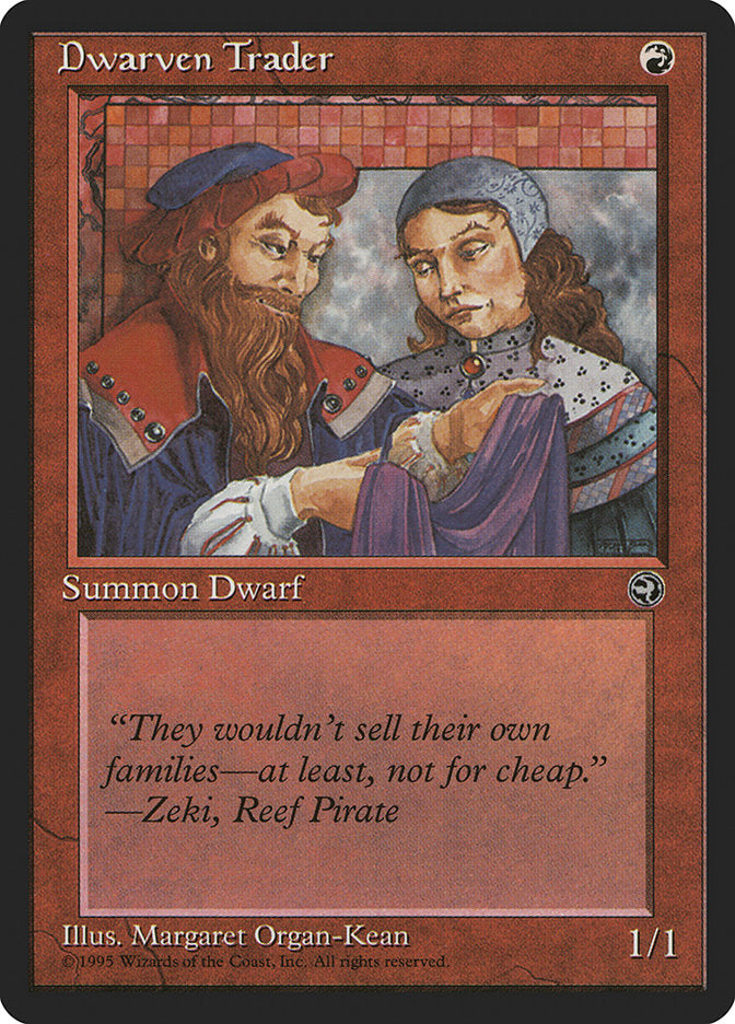Magic: The Gathering - Dwarven Trader - Homelands